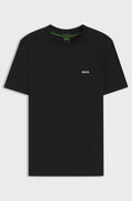 BOSS Stretch-cotton T-shirt with logo detail