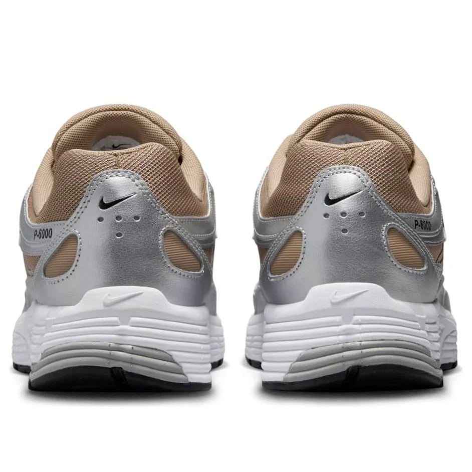 Nike P-6000 Khaki Metallic Silver