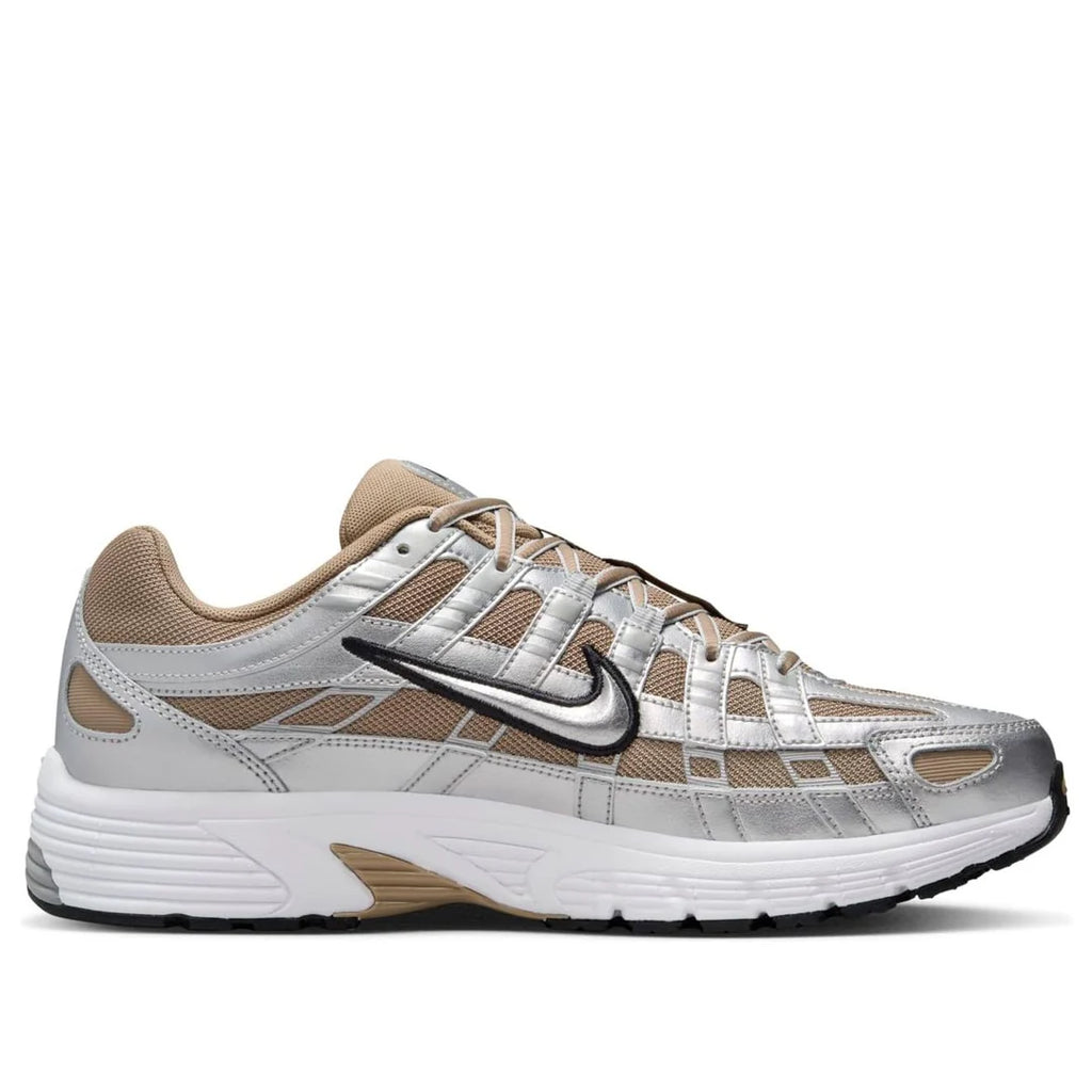 Nike P-6000 Khaki Metallic Silver